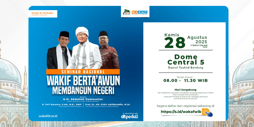 Seminar Nasional Wakif Bertaawun membangun Negeri